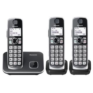 【Panasonic 國際牌】國際牌Panasonic 中文顯示大按鍵無線電話 KX-TGE613TWB(電話機)