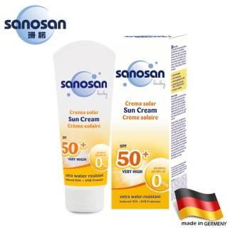 【sanosan】珊諾baby防曬水潤乳霜SPF50+ 75ml