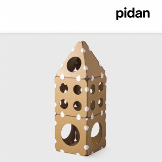 【pidan】貓爬架 -城堡貓別墅 15片A款 瓦楞 貓紙箱 睡窩(任意組合 隨心搭配 可根據自身需求創意組裝)