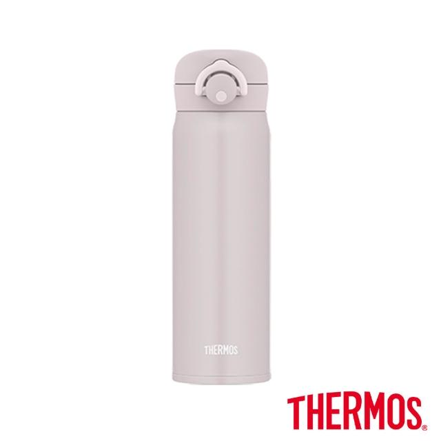 【THERMOS 膳魔師】買1送1_不鏽鋼輕量彈蓋保溫瓶500ml+500ml(JNR-501/502)