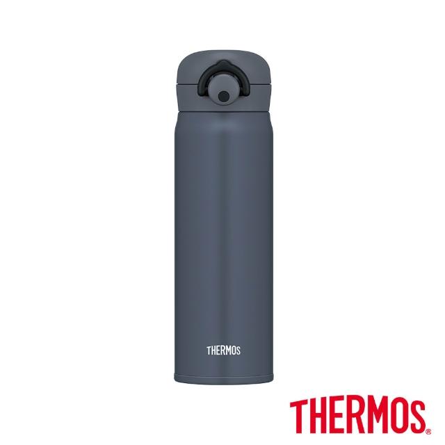 【THERMOS 膳魔師】買1送1_不鏽鋼輕量彈蓋保溫瓶500ml+500ml(JNR-501+JNR-500)