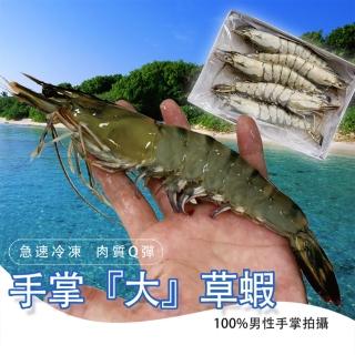 【鮮綠生活】嚴選霸王大草蝦(250g±10%/盒 5尾/盒 共24盒 共120尾)