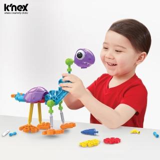 【美國 KNex】逗比恐龍-100件組(STEAM玩具)