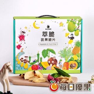 【每日優果】萃脆蔬果脆片禮盒(C組)