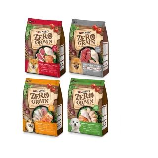 【TOMA-PRO 優格】零穀系列狗飼料-0%零穀 羊肉+鮭魚/室內犬/5種魚/牛雞 5.5 磅(全齡犬 老犬 成犬 幼犬)
