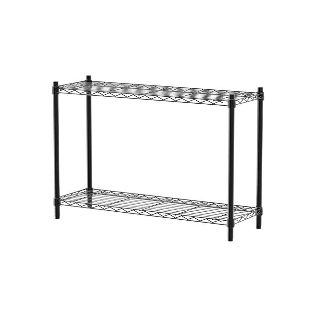 【dayneeds 日需百備】輕型 90x30x60公分 烤漆二層架(鐵力士架/收納層架/鞋架/展示架/層架/鐵架)
