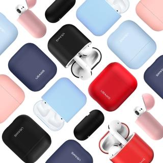 【USAMS】Airpods 超薄液態矽膠保護套耳機套 - 一二代通用