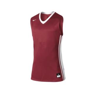 【NIKE 耐吉】Nike National Varsity Stock    男 籃球 背心 快乾 單面 球衣 酒紅(639395-670)