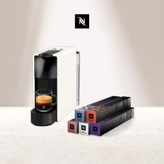 【Nespresso】膠囊咖啡機 Essenza Mini(訂製咖啡時光50顆組)