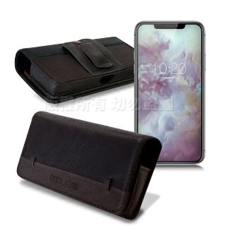 【CityBoss】CITY for iPhone 11 Pro Max  6.5吋  品味柔紋橫式腰掛皮套