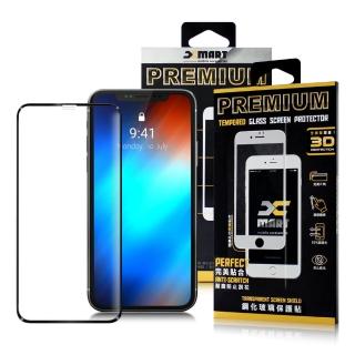 【X_mart】for iPhone 11 6.1吋 滿版3D高規格鋼化玻璃貼-黑