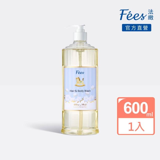 【Fees 法緻】嬰兒柔護洗髮沐浴精600ml 2入組