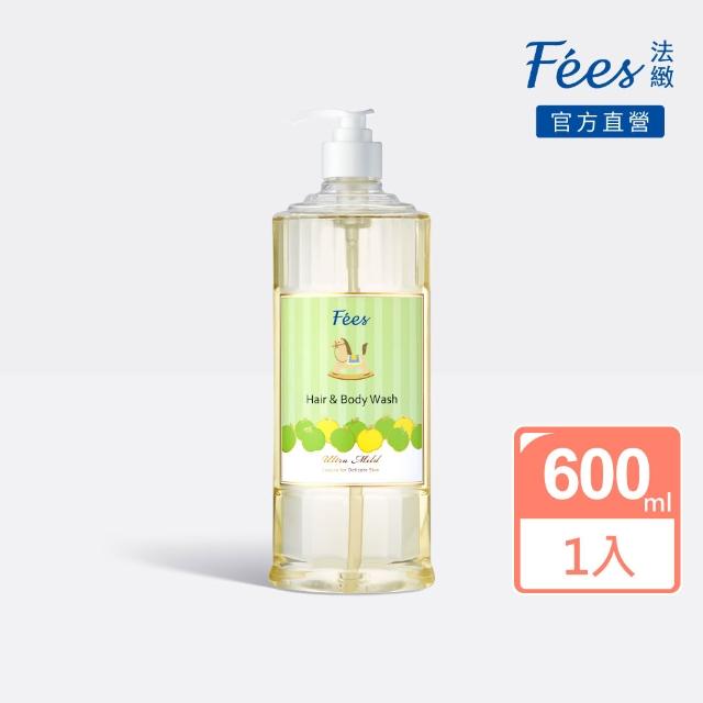 【Fees 法緻】嬰兒柔護洗髮沐浴精600ml 2入組