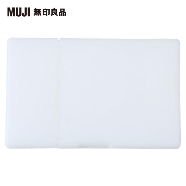 【MUJI 無印良品】PP卡片盒/雙開式