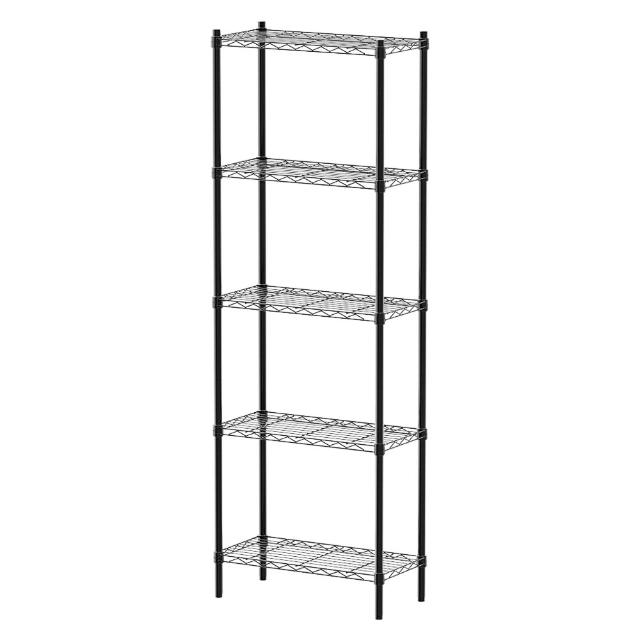 【dayneeds 日需百備】輕型 60x30x180公分烤漆五層架(鐵力士架/收納層架/鞋架/展示架/層架/鐵架)