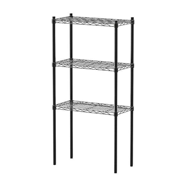 【dayneeds 日需百備】輕型 60x30x120公分烤漆三層架(鐵力士架/收納層架/鞋架/展示架/層架/鐵架)