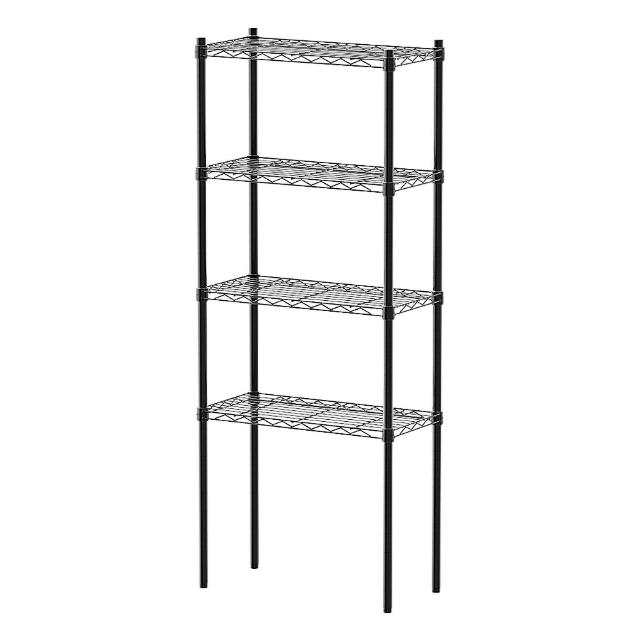 【dayneeds 日需百備】輕型 60x30x150公分烤漆四層架(鐵力士架/收納層架/鞋架/展示架/層架/鐵架)