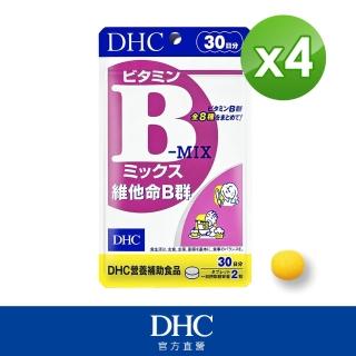 【DHC】維他命B群 30日份(60粒/包)*4包組