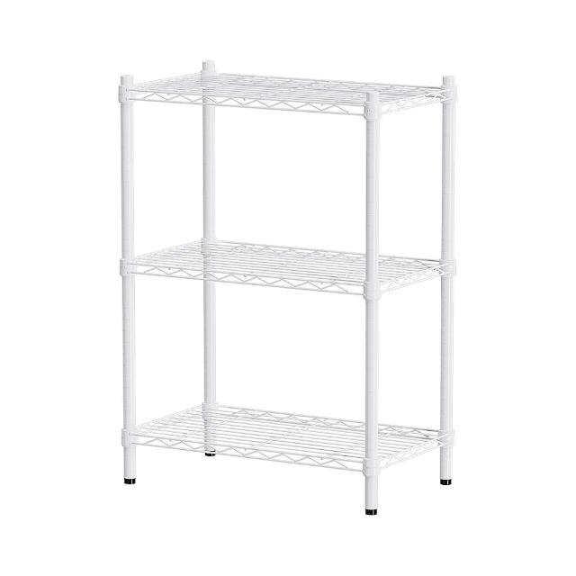 【dayneeds 日需百備】輕型 60x45x90公分 烤漆三層架(鐵力士架/收納層架/鞋架/展示架/層架/鐵架)