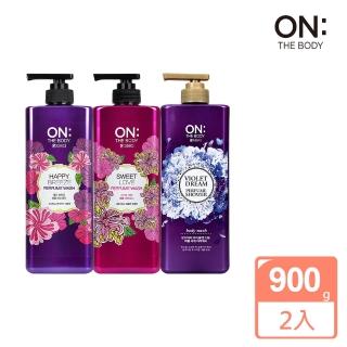 【ON THE BODY】微香女神洗沐2+1組(沐浴精900g*2+潤膏100ml)