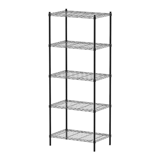 【dayneeds 日需百備】輕型 70x45x180公分 烤漆五層架(鐵力士架/收納層架/展示架/層架/鐵架)