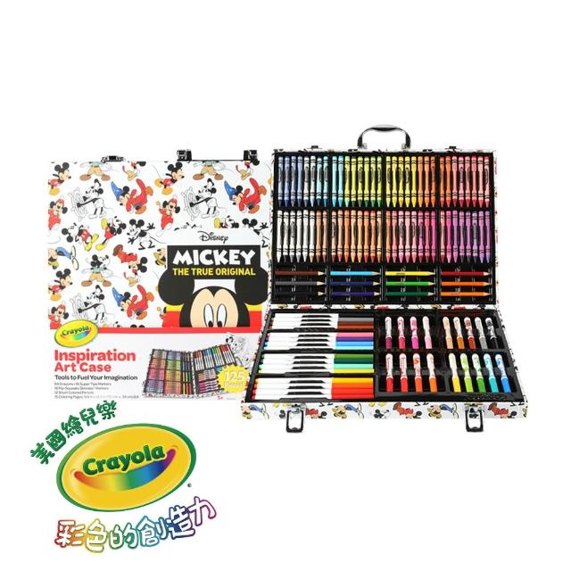 【crayola 繪兒樂】大藝術家精裝提盒組(冰雪奇緣_米奇_迪士尼公主_汪汪隊_蜘蛛人_佩佩豬_鯊魚寶寶)