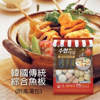 【韓國水協】綜合魚板湯包500g(72%高含量魚漿成分)