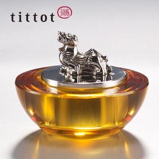 【tittot 琉園】.天賜福祿聚寶盆_故宮_聯名(故宮/送禮/琉璃/禮物/水晶/擺飾/禮贈//天/賜/福/祿)