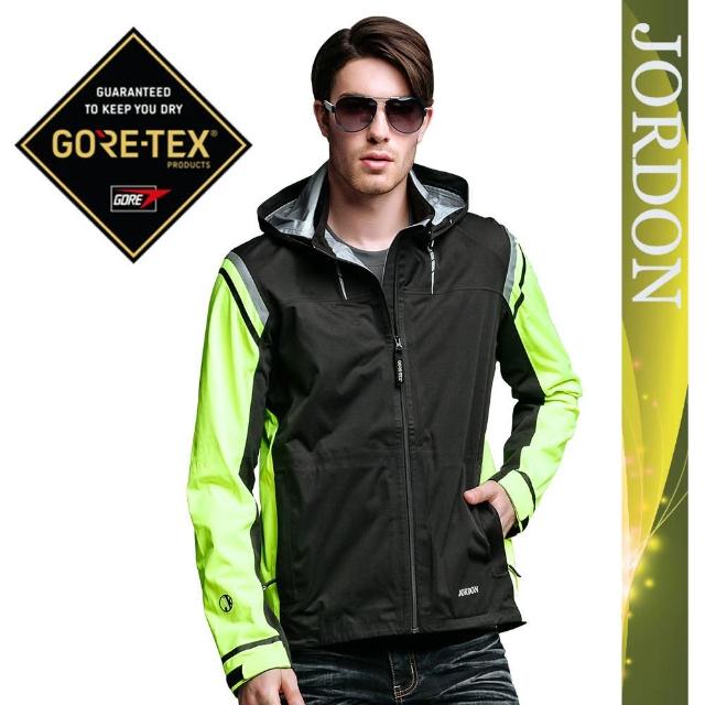 【JORDON 橋登】GORE-TEX 3-Layer ACTIVE 單件輕量機能外套(1147 黑色)