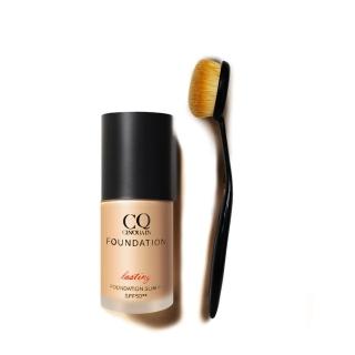 【CINQUAIN 思珂】3D光感精華粉底+無痕粉底布丁刷