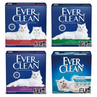 【EverClean 藍鑽】強效凝結除臭貓砂(25lb