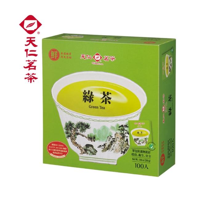 【天仁茗茶】天仁綠茶袋茶防潮包100入