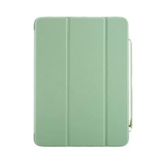 【My Colors】iPad Pro 11吋 2018 附筆槽液態膠系列三折平板保護殼