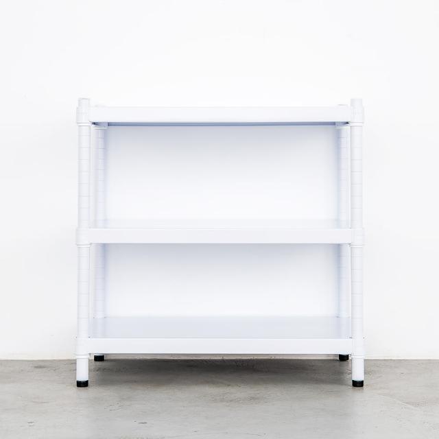 【dayneeds 日需百備】極致工藝 60x35x60cm 烤漆三層架(展示架/儲藏架/收納層架/層架/鐵架)