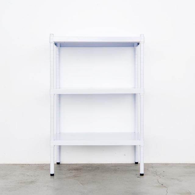 【dayneeds 日需百備】極致工藝 60x35x75cm 烤漆三層架(展示架/儲藏架/收納層架/層架/鐵架)