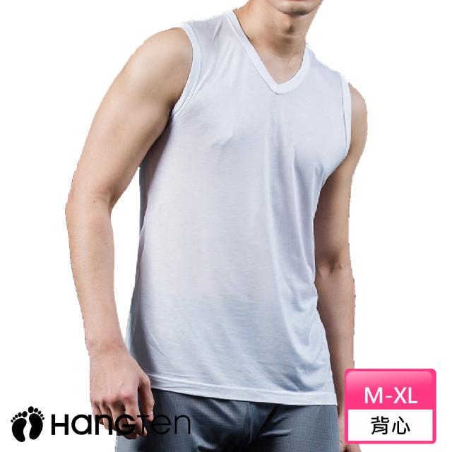 【Hang Ten】MIT透氣舒適無袖.男內衣_HT-B11005(白)