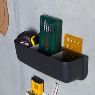 【LITEM 里特】北歐風口袋磁吸式收納盒/4號 /黑(收納盒/磁吸式/多功能/多用途)