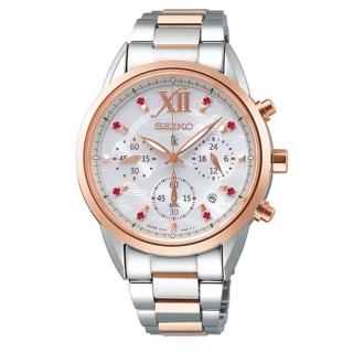 【SEIKO 精工】LUKIA美鑽太陽能女神限量碗錶36.4mm(SSC824J1/V175-0EW0G)