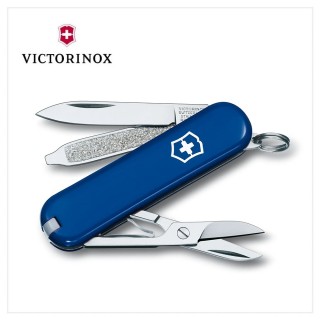 【VICTORINOX 瑞士維氏】Classic SD 瑞士刀 藍(0.6223.2)