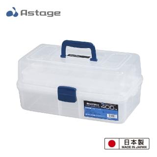 【日本 Astage】Shelf Box 多功能2層收納箱400-G2型-2入組