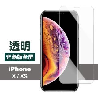 iPhoneX XS 透明高清非滿版防刮保護貼(XS保護貼  X保護貼)