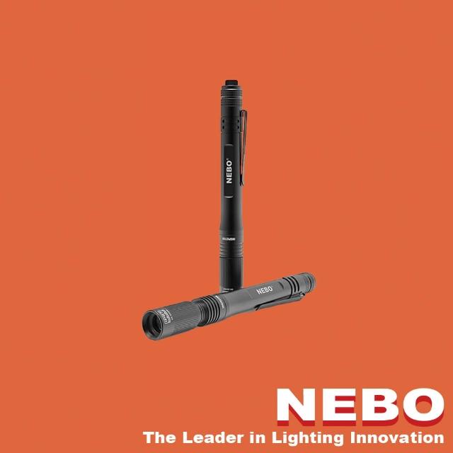 【NEBO】Inspector高亮度旋轉調焦防水筆形手電筒(手電筒)