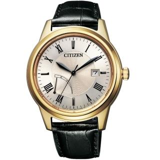 【CITIZEN 星辰】商務雅痞光動能手錶(AW7002-10P)