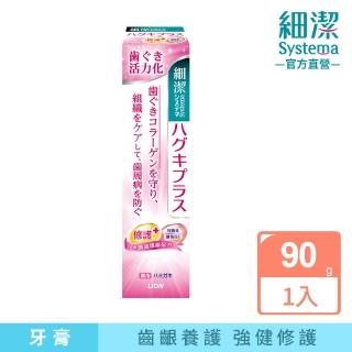 【LION 獅王】細潔適齦佳牙膏-修護plus/抗敏plus/淨白plus(1入)