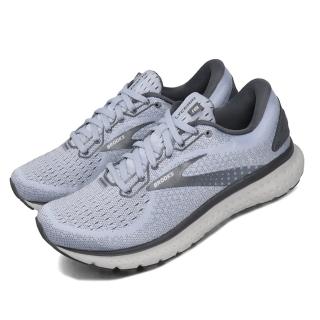 【BROOKS】慢跑鞋 Glycerin 18 D 寬楦 運動 女鞋 路跑 緩震 輕量 DNA科技 透氣 舒適 藍 灰(1203171D073)