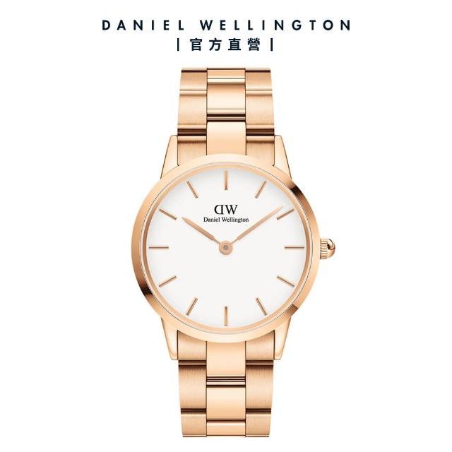 【Daniel Wellington】官方直營 Iconic Link 36mm精鋼錶-特調玫瑰金 DW手錶 男錶 DW00100209