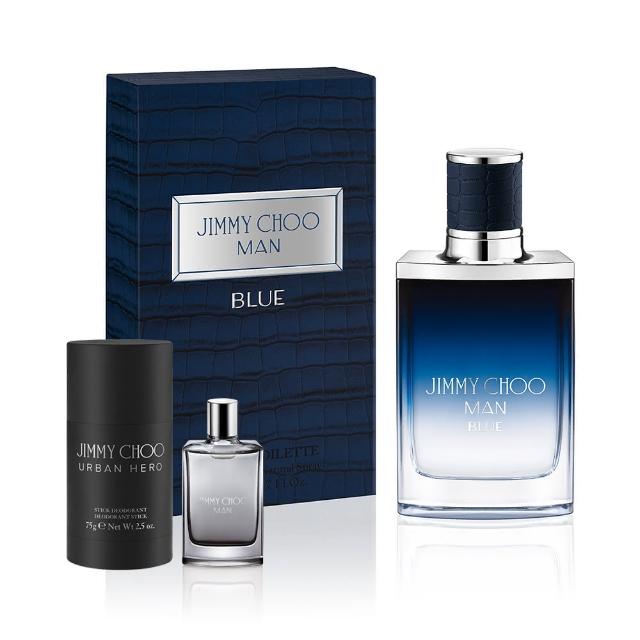 【JIMMY CHOO】酷藍男性淡香水50ml(贈隨機體香膏75g+小香乙瓶)