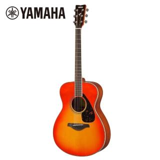 【YAMAHA 山葉】FS820 AB 民謠木吉他 火紅漸層色(原廠公司貨 商品保固有保障)