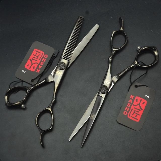 【樂邁家居】日本 火匠 專業理髮剪刀(5.5吋-16.5cm 髮型師 平剪 牙剪 打薄剪)