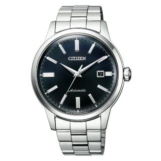 【CITIZEN 星辰】Mechanical經典機械錶-藍色41mm(NK0000-95L)